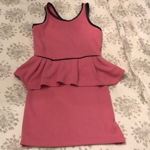 Girls Peplum Dress